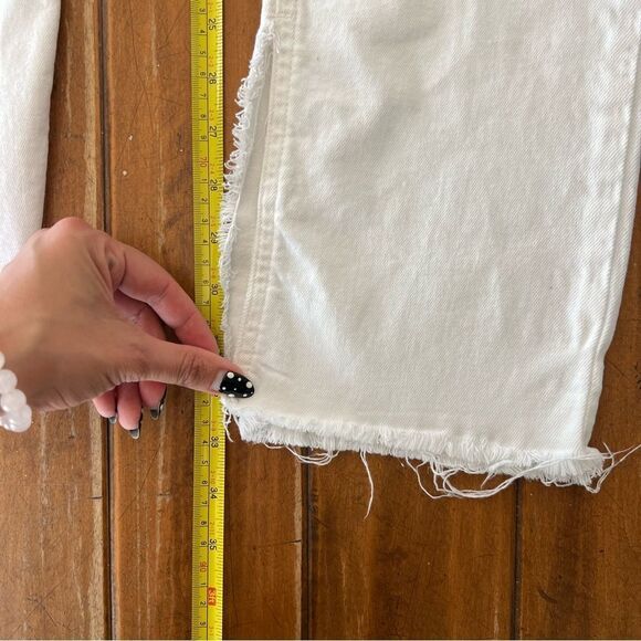 White Distressed Jeans - Picture 5 of 10